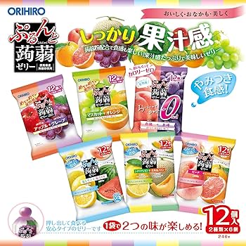 ORIHIRO - ２０袋セット国内製造 ぷるんと蒟蒻ゼリーパウチ マスカット＋オレンジオリヒロ ぷるんと蒟蒻ゼリーパウチ マスカット＋オレンジ | 商品紹介